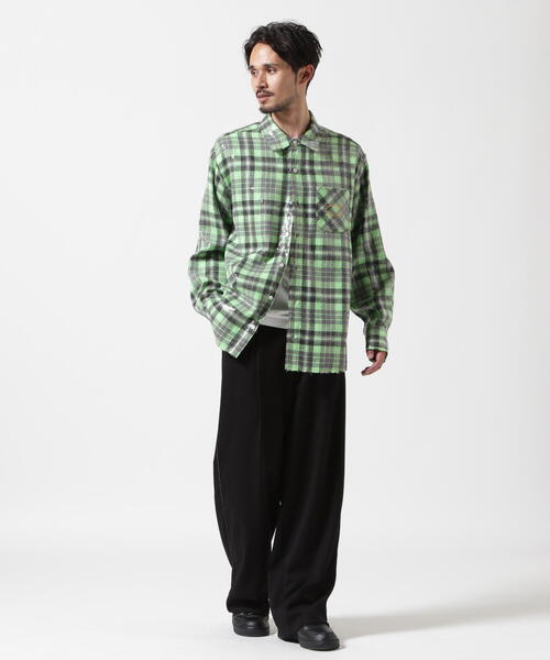 AFB スパンコールシャツ AFB シャツ AFB/エーエフビー/SPANGLE SHIRTS メンズ レディース