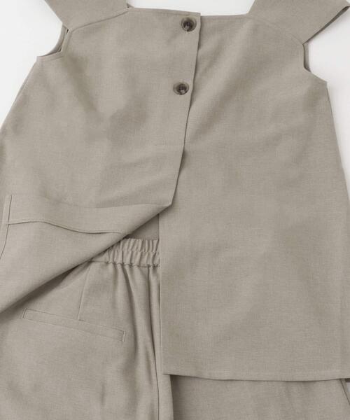 【BEIGE】『UR TECH DRYLUXE』F by ROSSO フレンチブラウス+ワイドパンツ URBAN RESEARCH ROSSO｜『UR TECH DRYLUXE』F by ROSSO フレンチ