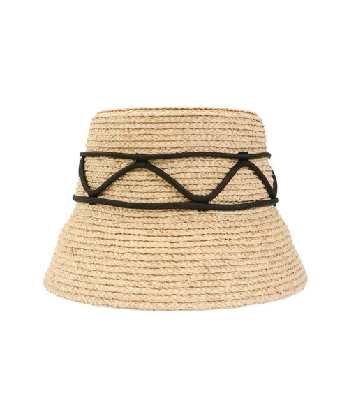 【新品】 UN3D. LACE HATハット 麦わら帽子 スローハット 新品】 UN3D. LACE HATハット 麦わら帽子 スローハット