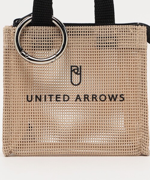 【UNITED ARROWS】ロゴ メッシュ トートバッグ S ロゴ メッシュ トートバッグ S