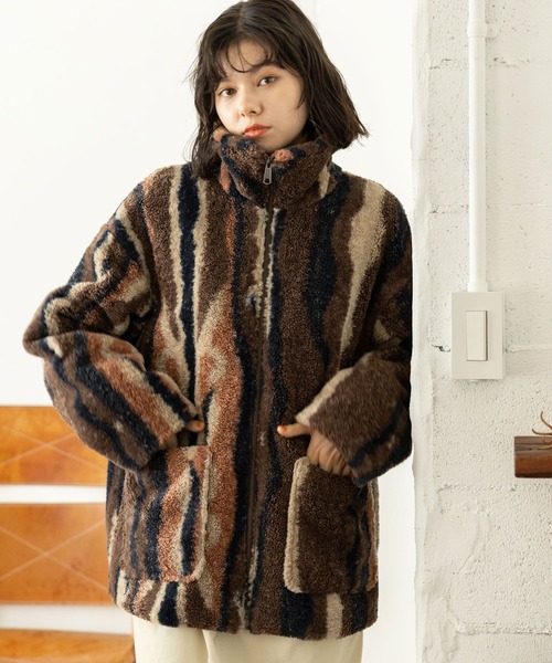 niko and…（ニコアンド） ジャケット MEDIUM ブラウン レディース