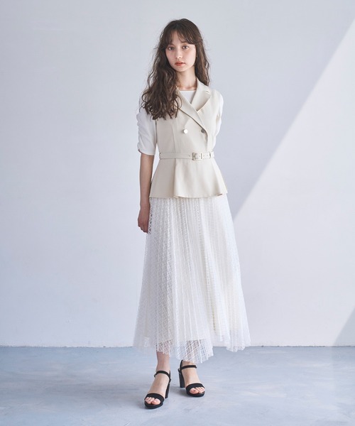 31 Sons de mode ワンピース 2025春夏新作 ジレドッキング