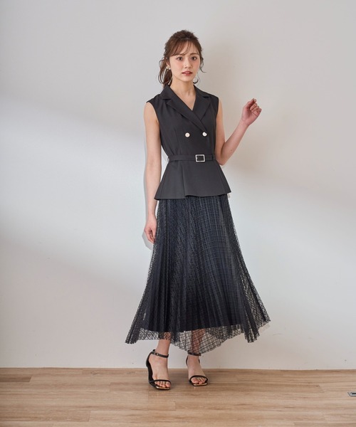 31 Sons de mode ワンピース 2025春夏新作 ジレドッキング