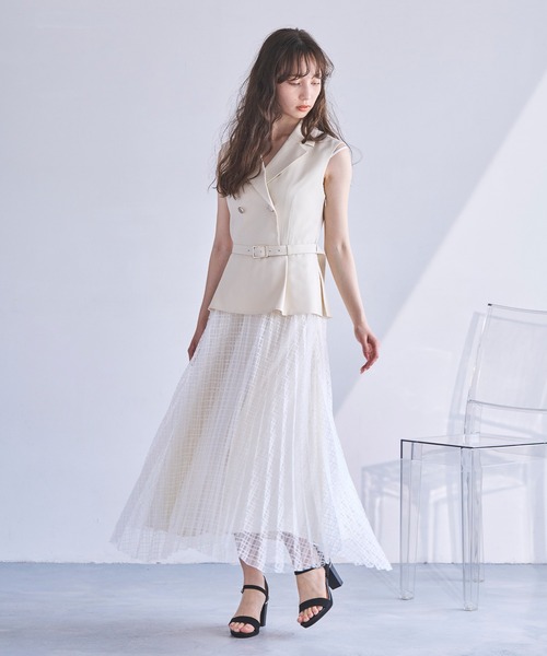 ⭐︎レア⭐︎TELMAワンピース2024SS 春夏テルマワンピーススカート TELMA (テルマ) 2024SS LOOK BOOK / 2024春夏ルックブック