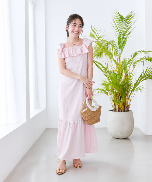 La boutique Bonbon ワンピース 「人気スタッフmiki監修・3