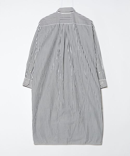 TICCA 「TICCA」 ストライプ柄シャツワンピース FREE ホワイト TICCA 「TICCA」 ストライプ柄シャツワンピース FREE ホワイト