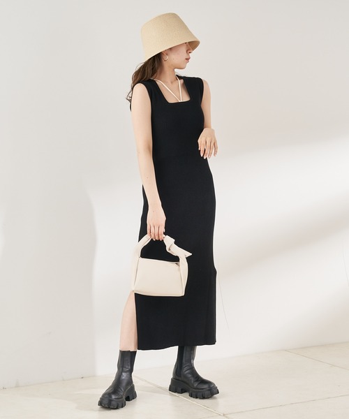 chicoコンビワンピース Chico 「Chico」 コンビワンピース FREE アイボリー レディース