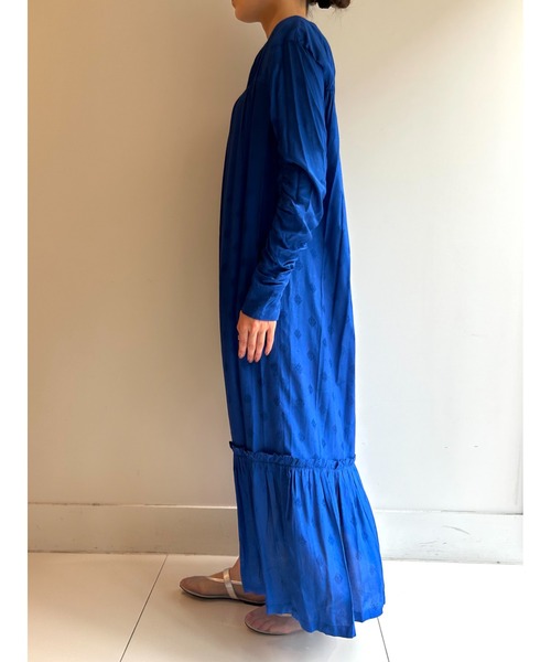 sara mallika（サラ マリカ） ワンピース CITY COLOR GATHER DRESS