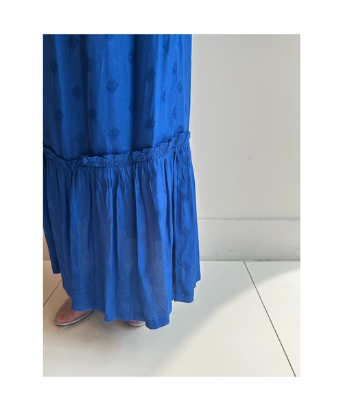 sara mallika（サラ マリカ） ワンピース CITY COLOR GATHER DRESS