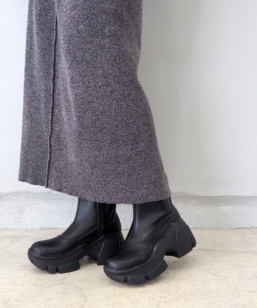 byあしながおじさん ブーツ 厚底スニーカーブーツ 8710613 レディース