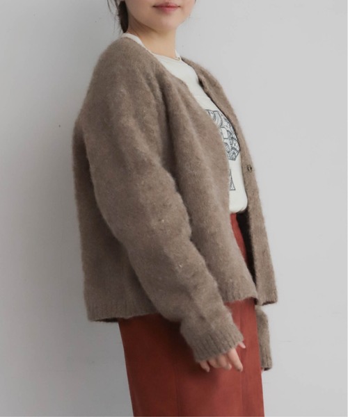 NOMBRE IMPAIR（ノンブルアンペール） カーディガン アルパカシャギー
