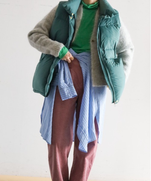 NOMBRE IMPAIR（ノンブルアンペール） カーディガン アルパカシャギー
