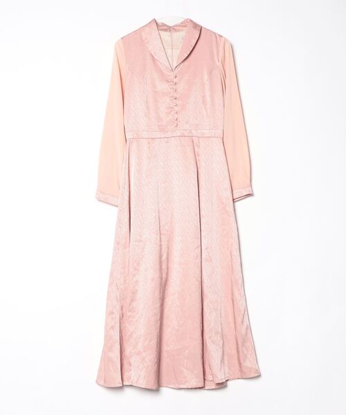 emiria ロングワンピースM emiriawiz（エミリアウィズ） 長袖ワンピース MEDIUM ピンク