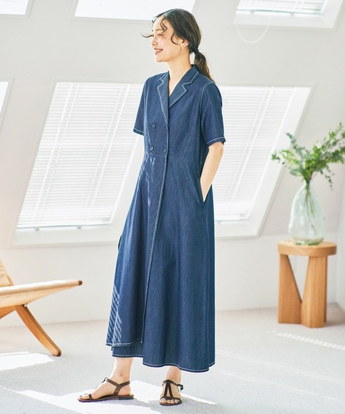 andmary デニムワンピース ロングデニムワンピース｜WOMEN｜250HAG13-204G｜AZUL BY MOUSSY
