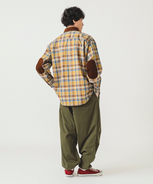 BEAMS（ビームス） シャツ チェック ワークシャツ メンズ レディース