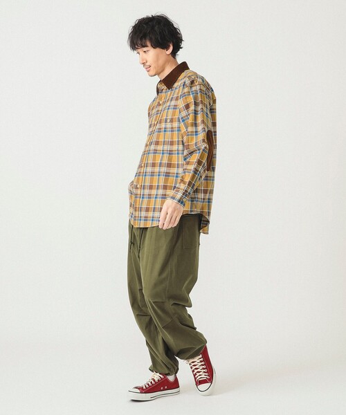 BEAMS（ビームス） シャツ チェック ワークシャツ メンズ レディース