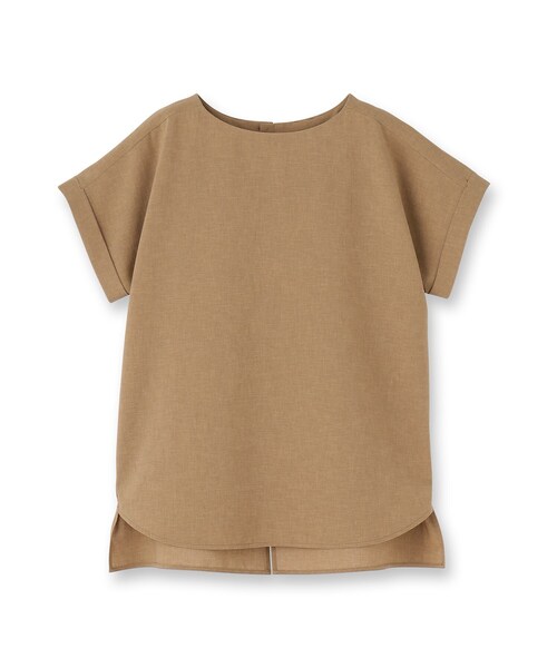 【美品】untitled 半袖ブラウス セットアップ可／通気性／UVカット／接触冷感／はっ水】リラク