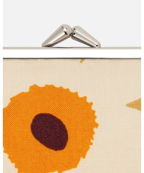 【24SS】マリメッコ/ Silmalasikukkaro Pikkuinen Unikko ポーチ Mini Unikko Silmalasikukkaro がま口ポーチ | Marimekko