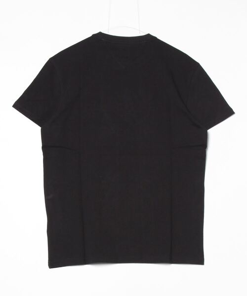 「TOMMY JEANS」 半袖Tシャツ MEDIUM ブラック メンズ