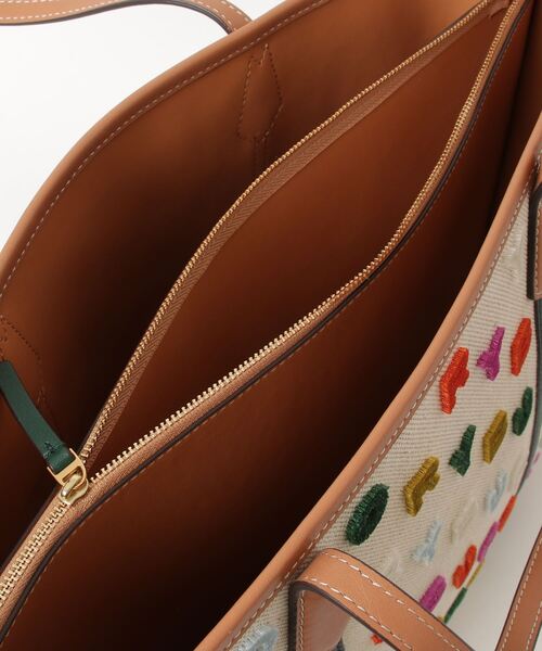 TORY BURCH 「TORY BURCH」 トートバッグ - ベージュ レディース