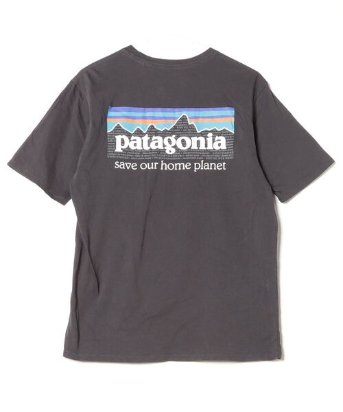 「patagonia」 半袖Tシャツ S グレー メンズ_画像2