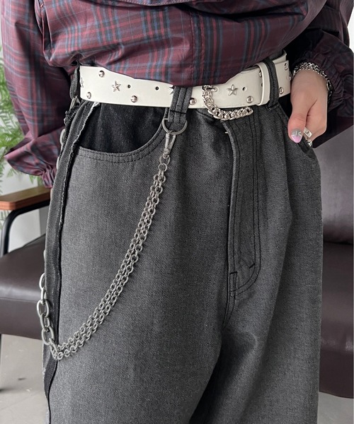 「sedacle」 デニムパンツ LARGE ブラウン メンズ