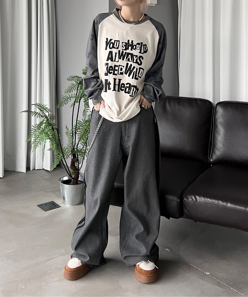「sedacle」 デニムパンツ LARGE ブラウン メンズ