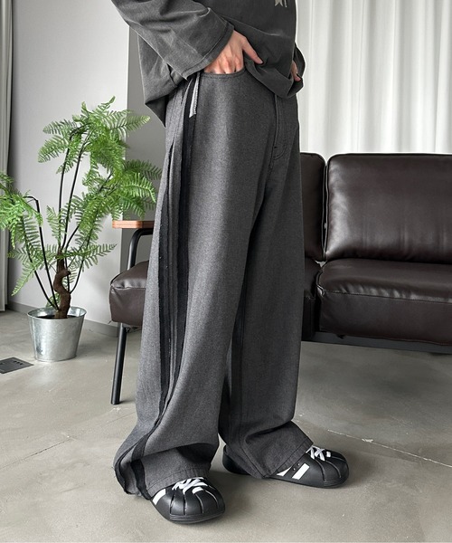 「sedacle」 デニムパンツ LARGE ブラウン メンズ