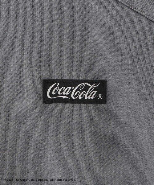 ADAM ET ROPE' トレーナー スウェット 「Coca-Cola」Garment dye