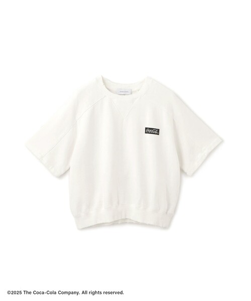 ADAM ET ROPE' トレーナー スウェット 「Coca-Cola」Garment dye