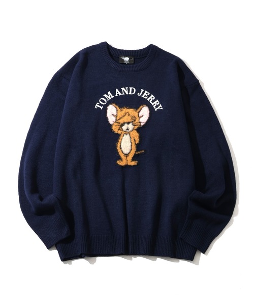 セーター ニット 「Tom ＆ Jerry/トム ジェリー」アートワークデザイン