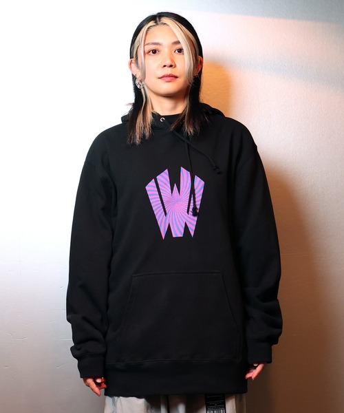 VIRGO ヴァルゴ VGW logo hoodie プルオーバーパーカー W] by VIRGOwearworks パーカー Warp logo pull over hoodie メンズ