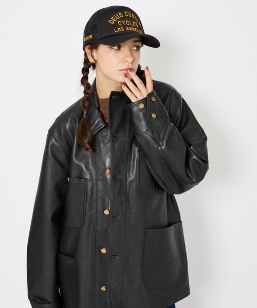 Lee カバーオール 「LEE/リー」LOCO JACKET レザー ジャケット