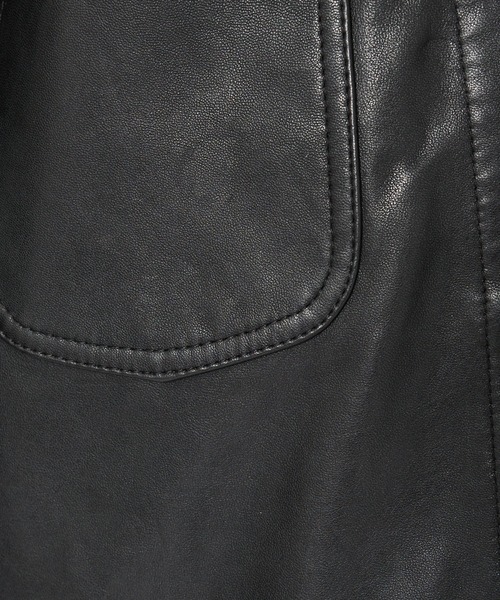 カバーオール 「LEE/リー」LOCO JACKET レザー カバーオール ジャケット / ユニセックス ワークジャケット メンズ レディースの画像