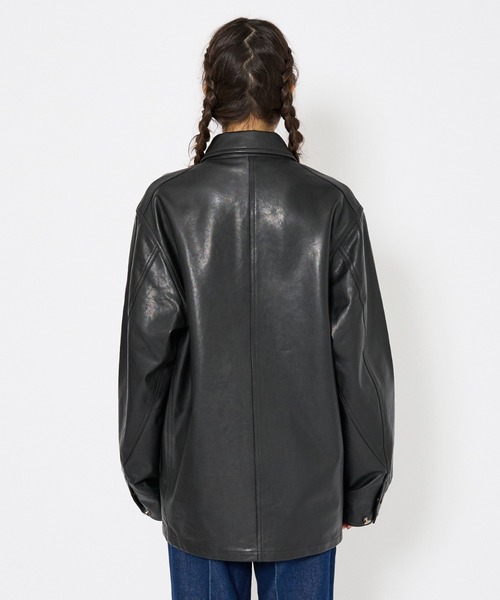 Lee 44J 復刻 カバーオール 38 リー ワーク ジャケット Lee カバーオール 「LEE/リー」LOCO JACKET レザー ジャケット
