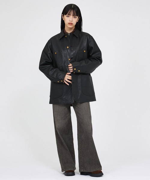 Lee（リー） カバーオール 「LEE/リー」LOCO JACKET レザー