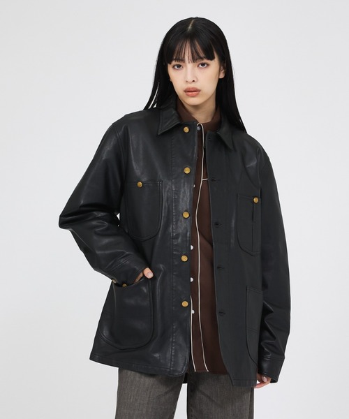 Lee（リー） カバーオール 「LEE/リー」LOCO JACKET レザー