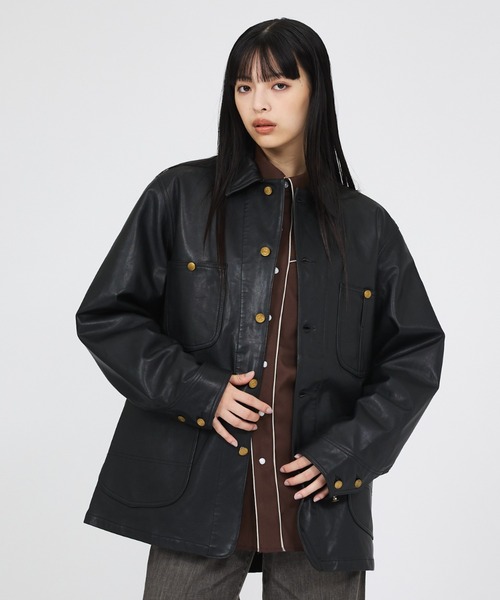 Lee（リー） カバーオール 「LEE/リー」LOCO JACKET レザー