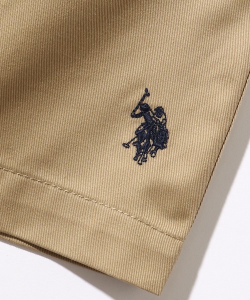 「U.S. POLO ASSN.」 ショートパンツ LL ベージュ メンズ_画像8
