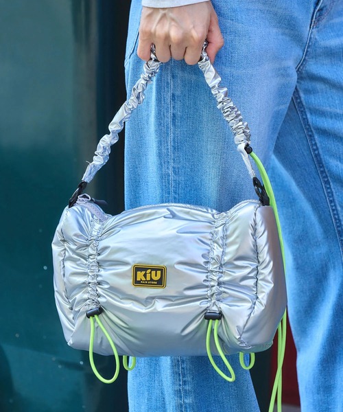 KiU（キウ） ショルダーバッグ ショルダーバッグ パフィーギャザー