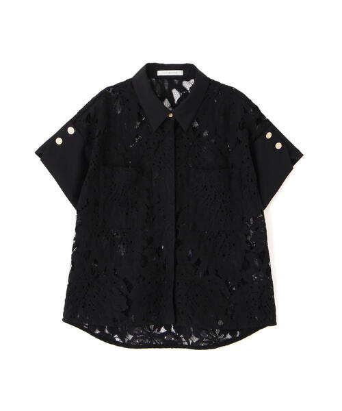 「PINKY&DIANNE」 半袖シャツ 38 ホワイト レディース_画像2