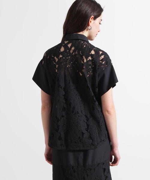 「PINKY&DIANNE」 半袖シャツ 38 ホワイト レディース_画像8