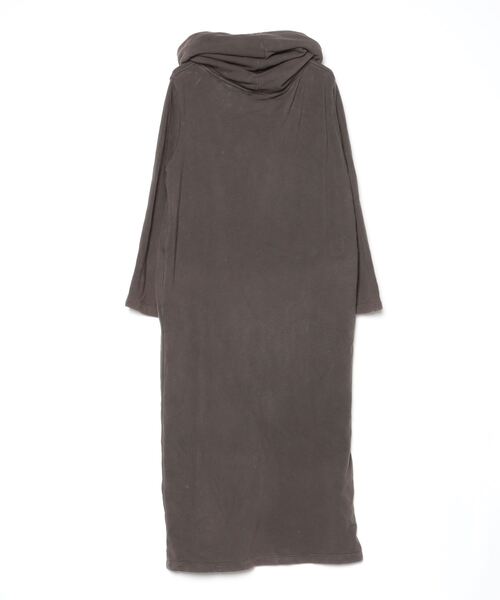 「BLACK CRANE」 長袖ワンピース - グリーン レディース_画像2