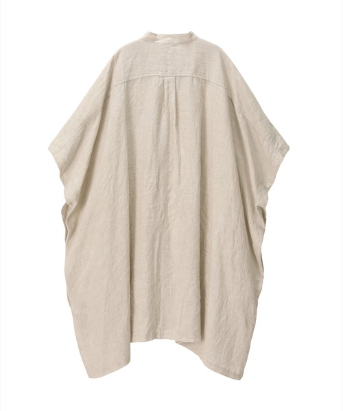 「Plantation」 7分袖ブラウス M size ネイビー レディース_画像3