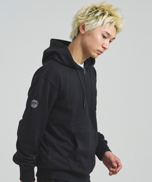 パーカー PSG_テックフリース・EMB LOGO-ZIPパーカー メンズ