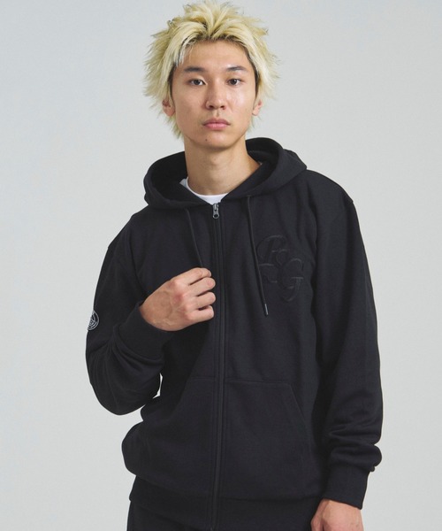 パーカー PSG_テックフリース・EMB LOGO-ZIPパーカー メンズ