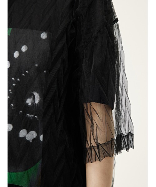 「JNBY」 半袖カットソー 36 ブラウン レディース_画像8