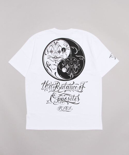 「RVCA」 半袖Tシャツ SMALL ホワイト メンズ_画像3