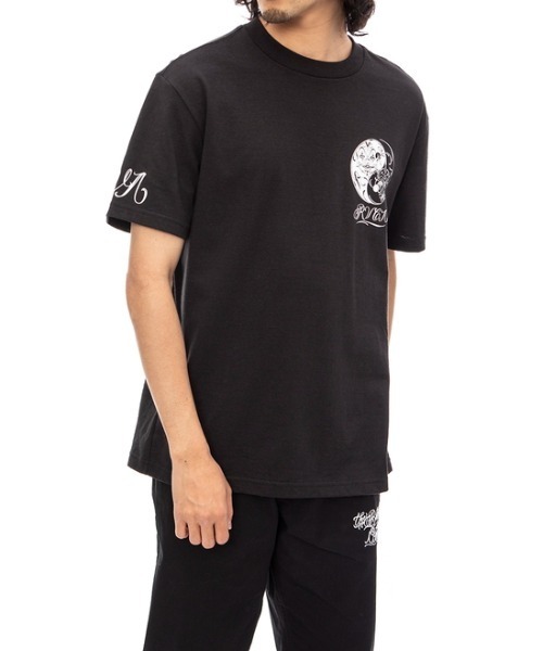 「RVCA」 半袖Tシャツ SMALL ホワイト メンズ_画像4