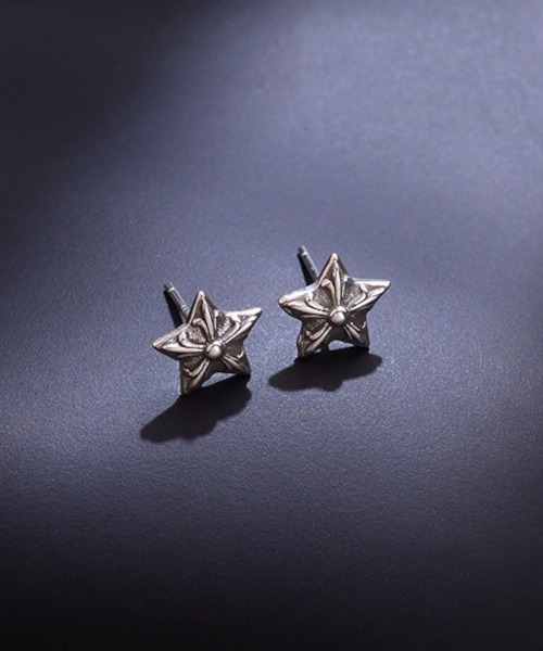 K14 WG 2way スター ピアス ☆☆☆☆ 限定10点】パール K14WGピアス(アコヤ真珠/約5.5mm/ナチュラル